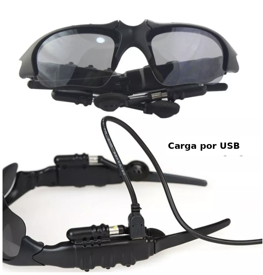 Lentes Bluetooth con carga USB - Norveras