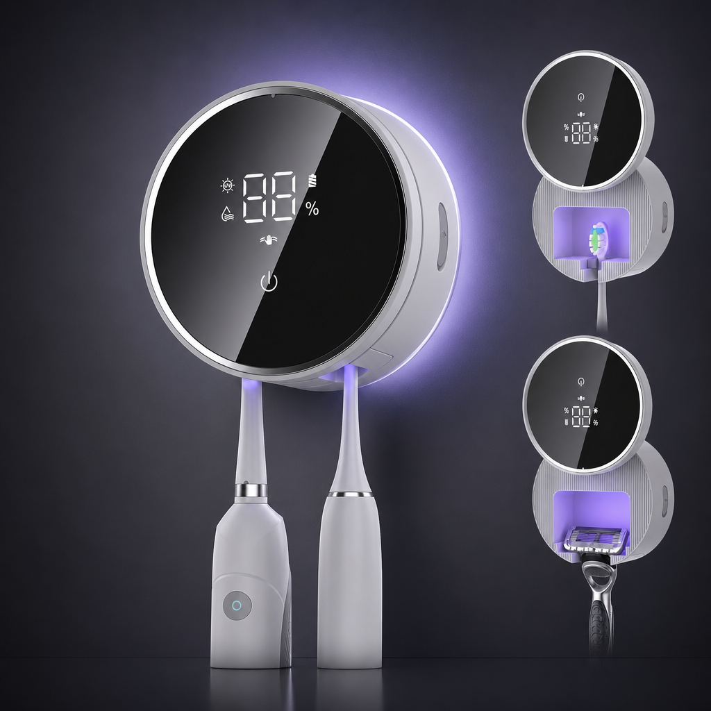 Norevia, limpiador y secador automático de cepillos